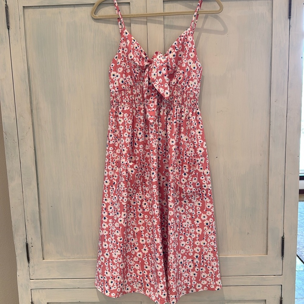 Maacie Pink Floral Sundress
